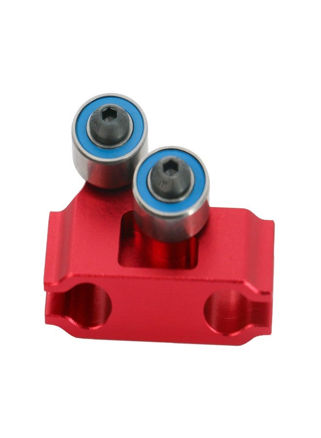 POLANTA Aluminum Center Driveshaft High Speed Support Set for Arrma 1/7 Infraction, Limitless, Felony - Red, Replaces ARA311027 - Image 5